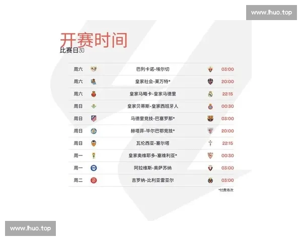 西甲官方直播平台最新赛程资讯与精彩比赛回放全指南